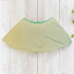 Wild Fable Green and White Skater Skirt